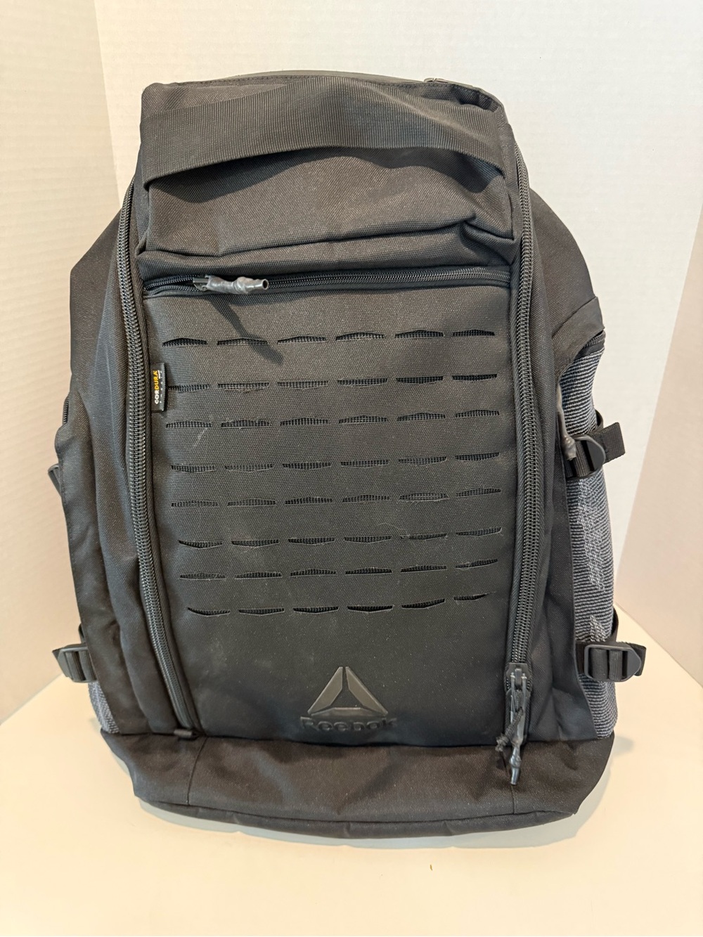 Reebok Combat Cordura Black Nylon Tactical MOLLE Training Backpack Unisex OS